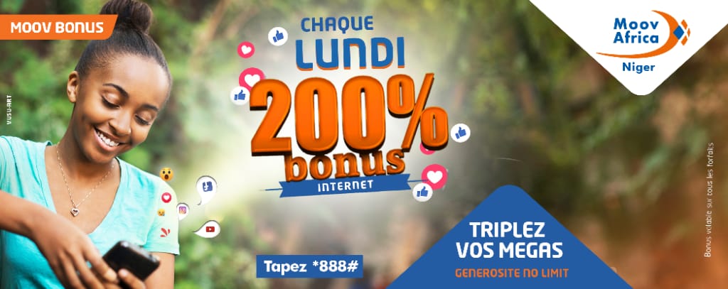 Bonus internet lundi