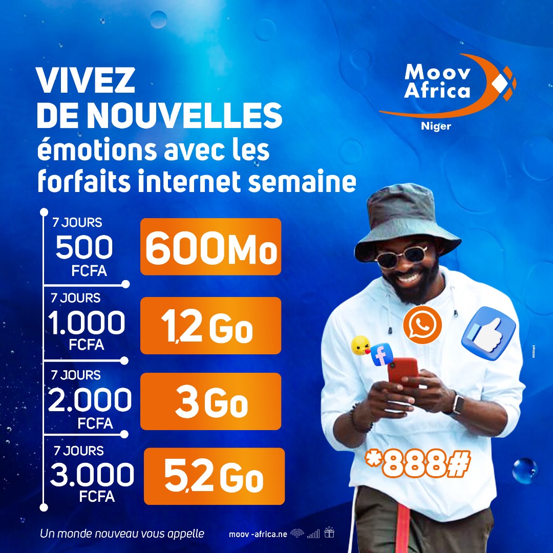 Forfait internet semaine